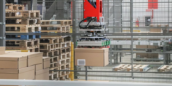 Robots Industriales / Robotización / Cobots Menàrguens · Robot Paletizador y Despaletizador de Cajas